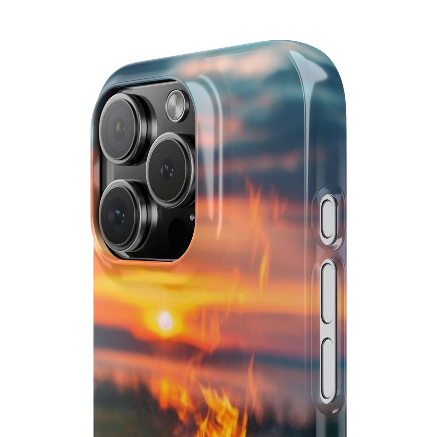 Woodland Fire Phone Case – Warmth of Nature’s Blaze on Your Device