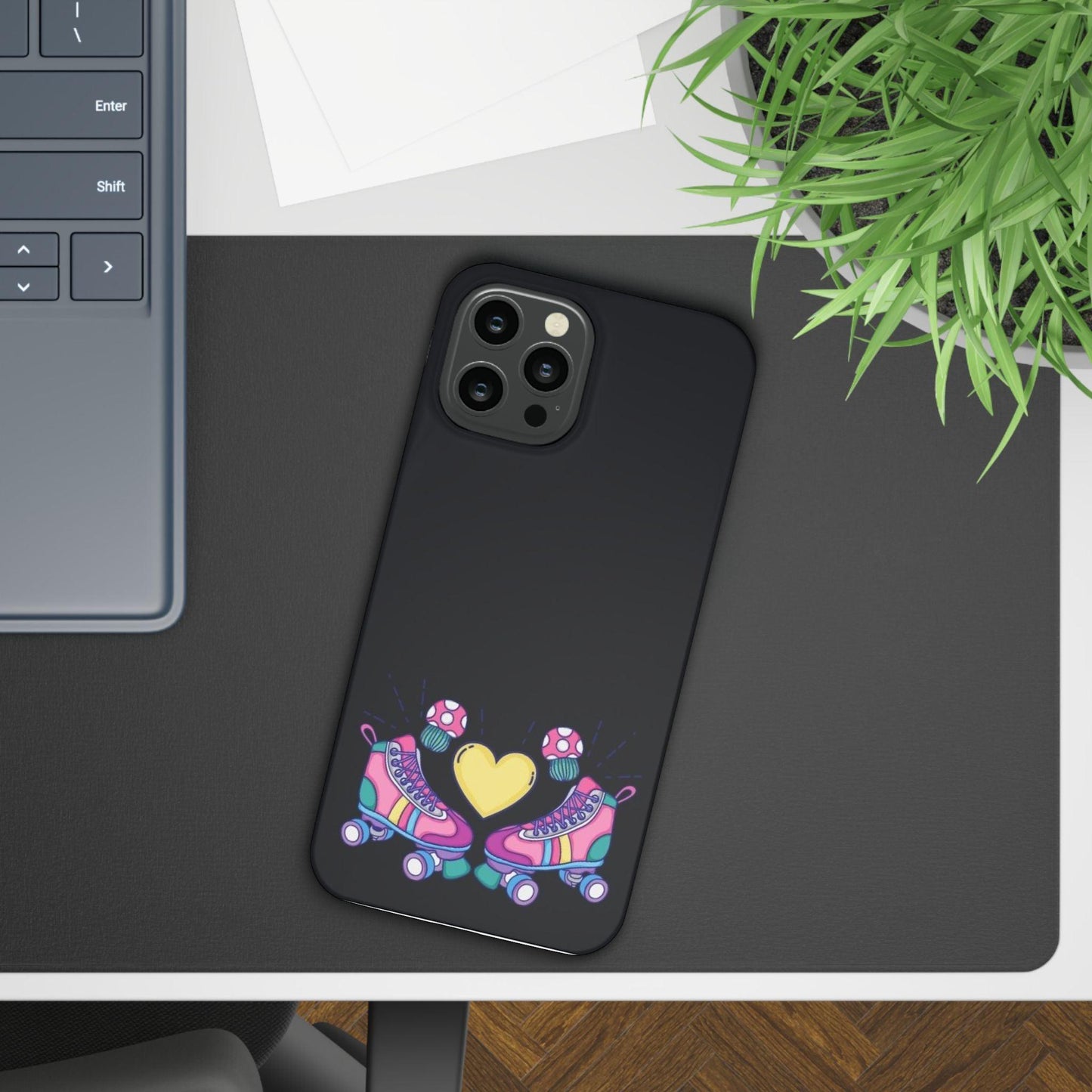 Skater's Heart Phone Case – Glide with Love Everywhere