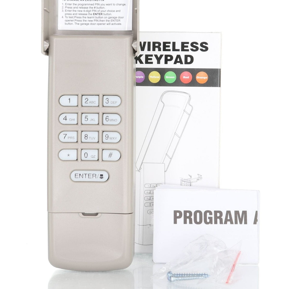 LiftMaster 376LM / 376LMC Wireless Keyless Entry 315MHz Garage Door Opener Remote Control