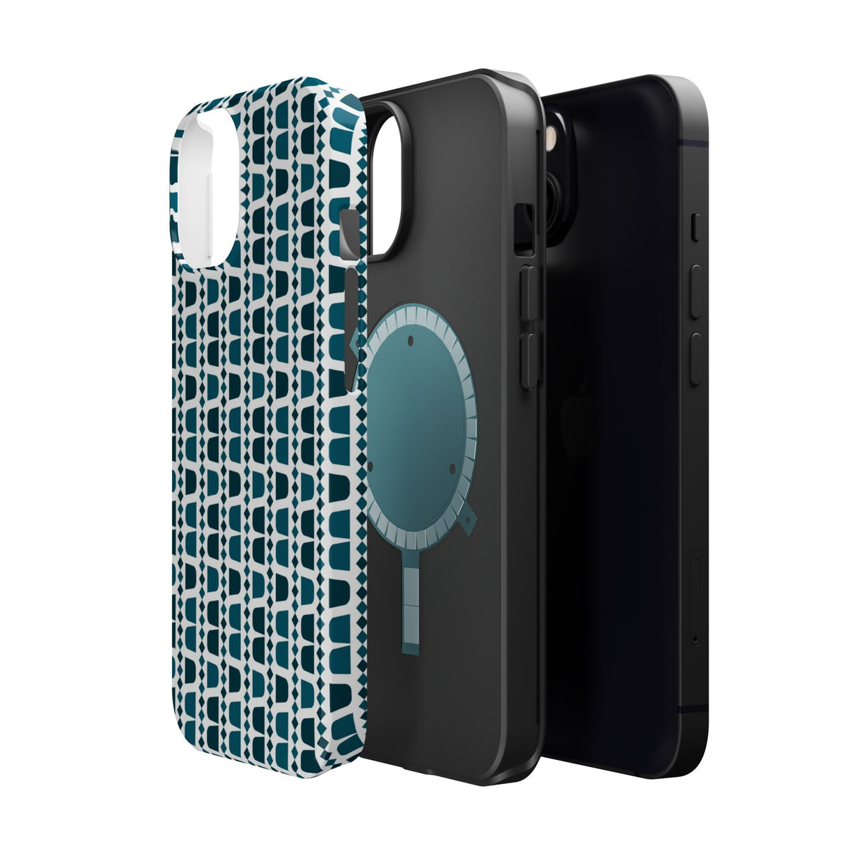 Arabic Coffee ☕️ cups Geometric Design Iphone Magnetic Tough Case