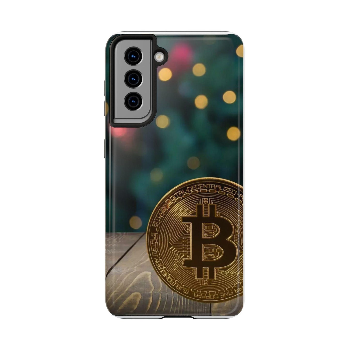 Crypto Bitcoin High Quality Printed Tough Phone Cases