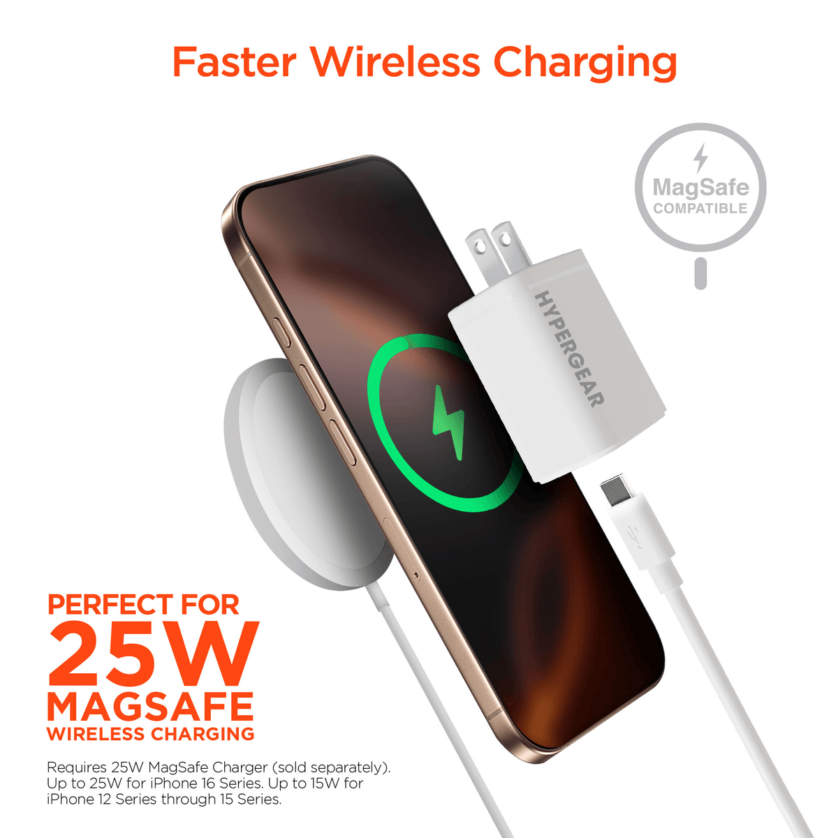 HyperGear SpeedBoost 40W USB-C PD GaN Fast Wall Charger with PPS