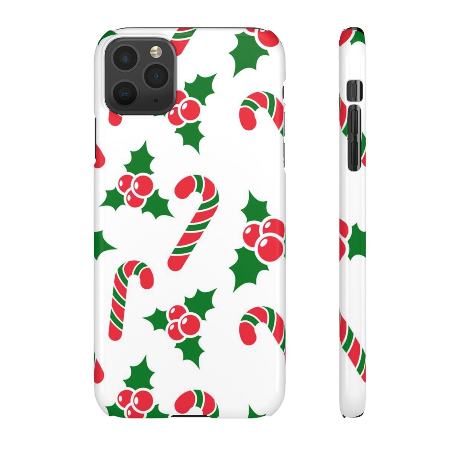 Custom iPhone Tough Phone Case – Christmas Santa Holiday Design, Festive Xmas Protection