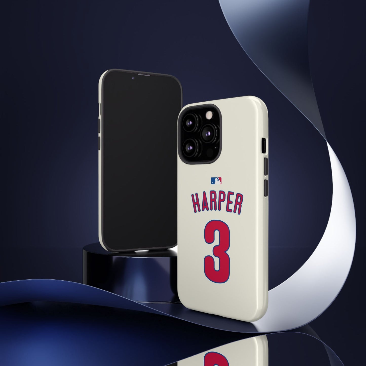 Bryce Harper PowerGrip – Dual-Layer Defense & Slim Fit | Compatible with iPhone 8 to 16 Pro Max & Samsung Galaxy S10 to S25 Ultra