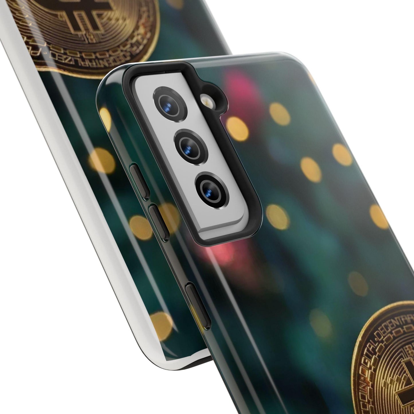 Crypto Bitcoin High Quality Printed Tough Phone Cases