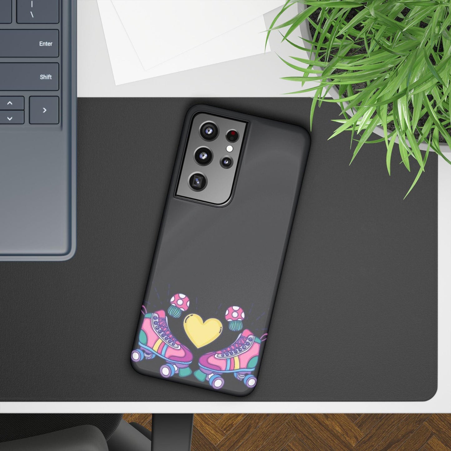 Skater's Heart Phone Case – Glide with Love Everywhere