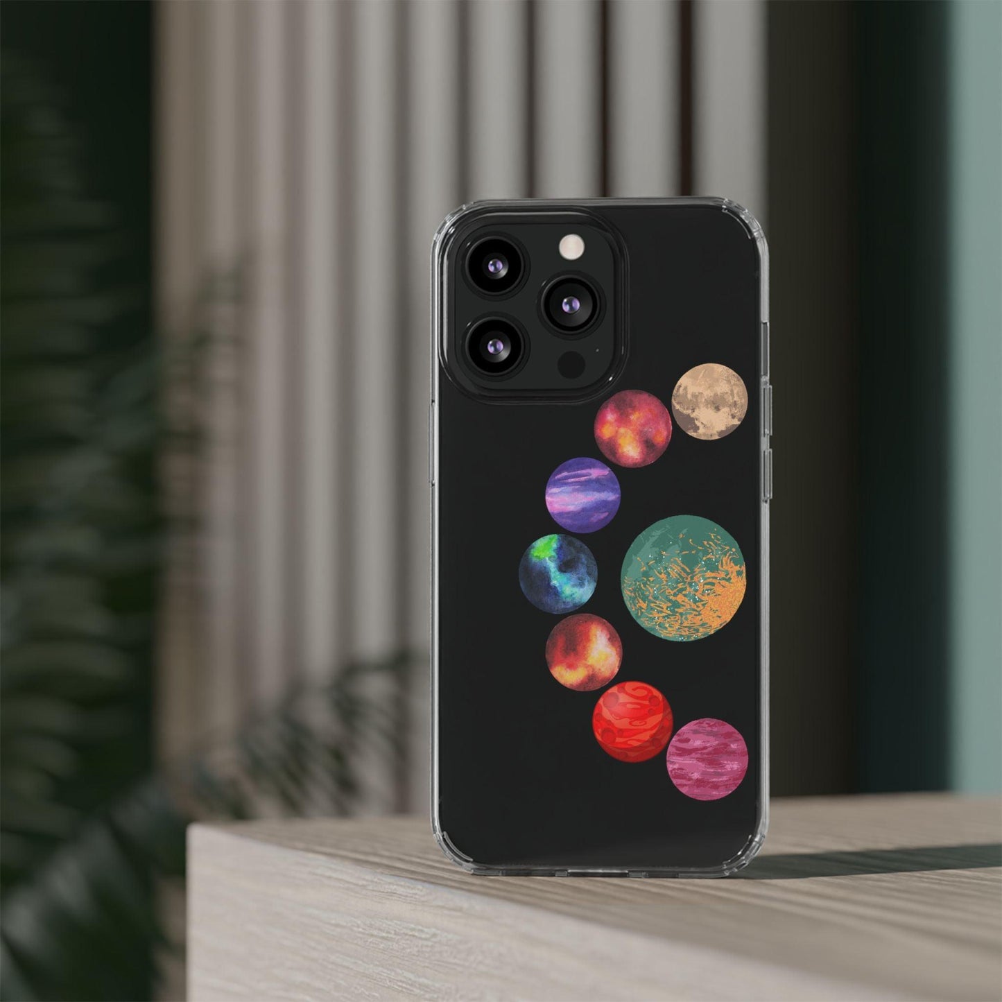 Clear Cases Lunar With Eight Colors
