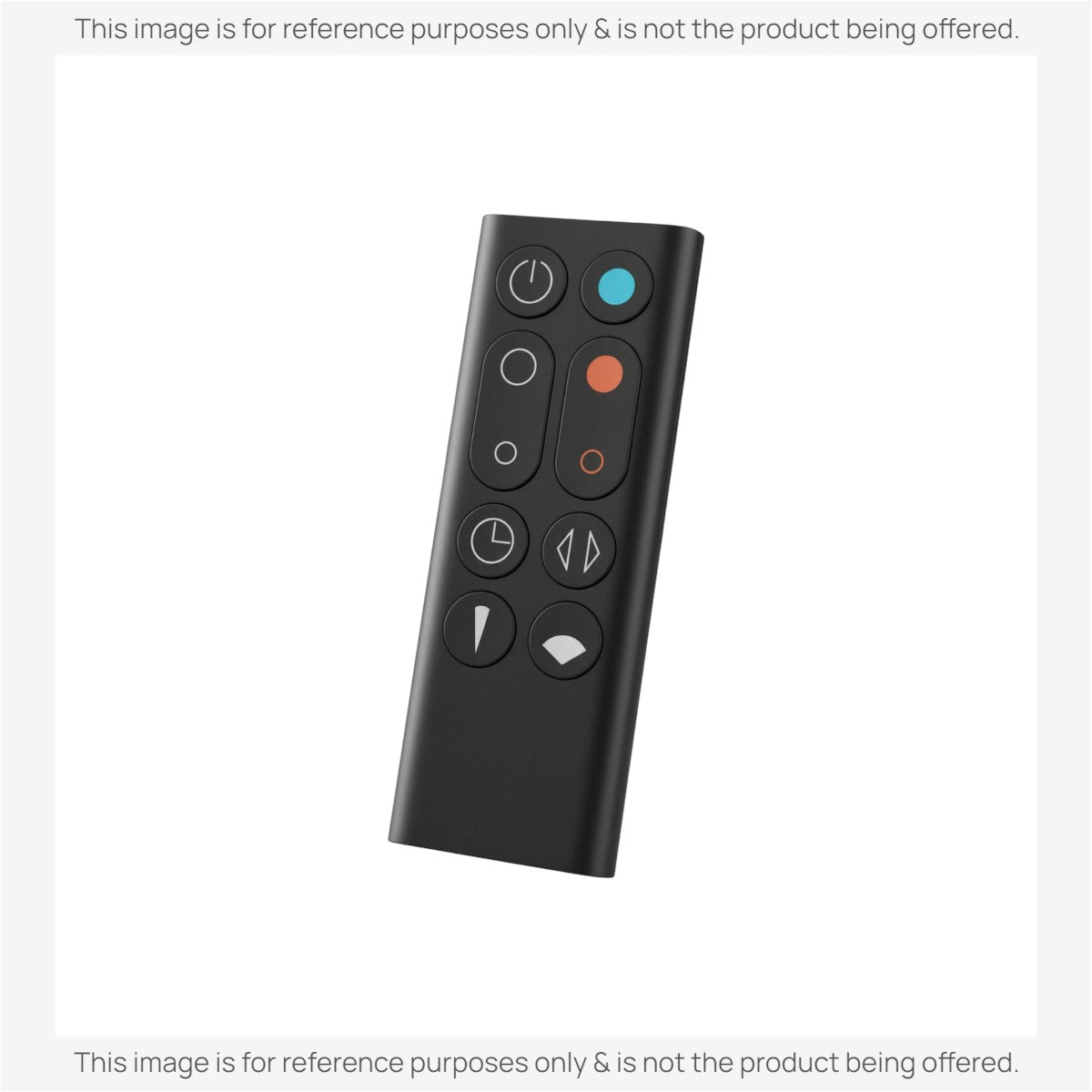 Anderic Substitute for Dyson AM09 Hot+Cool Jet Focus Fan Heater Remote Control 966538 [RRDYS01.2]