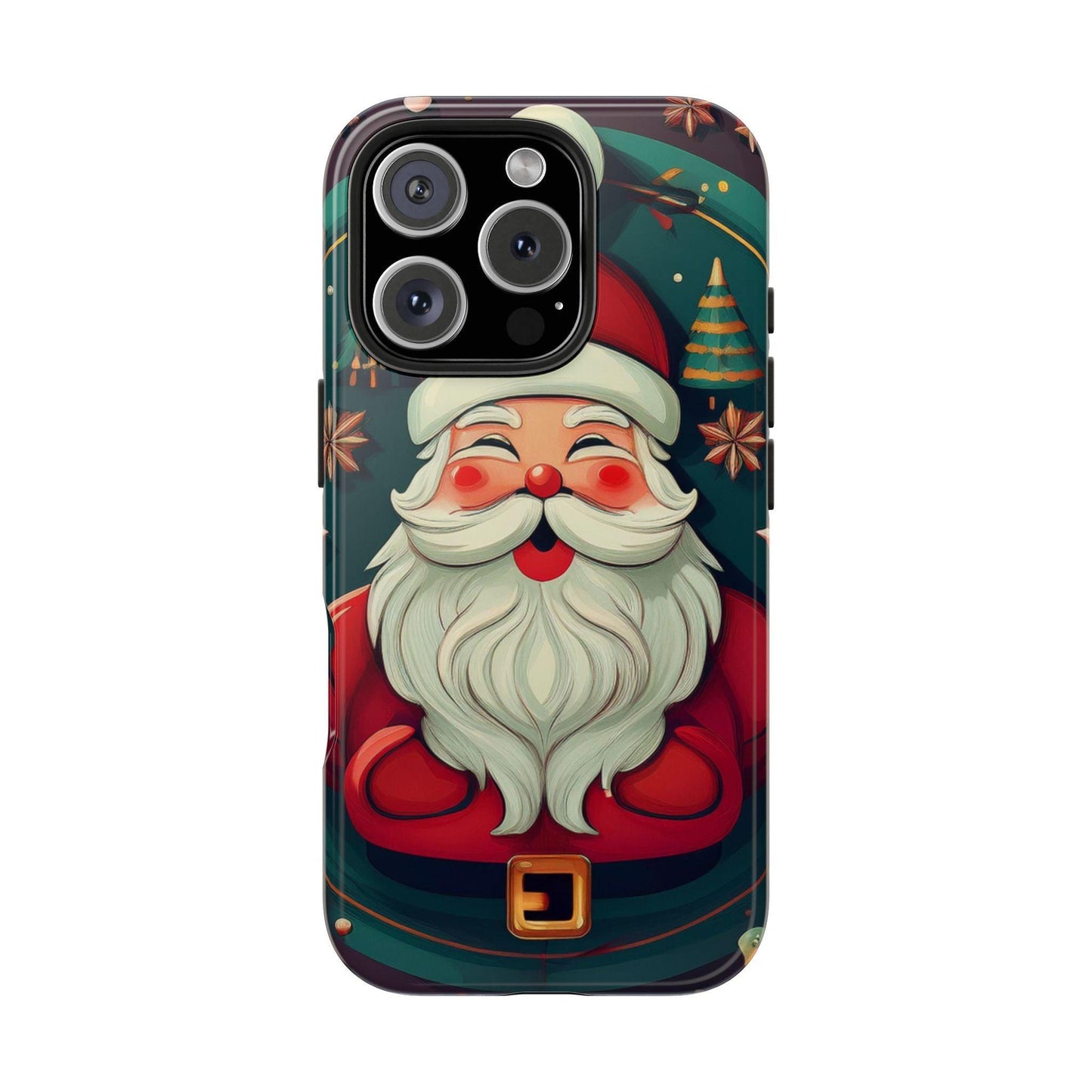 Red Santa Spread Love Tough Phone Cases