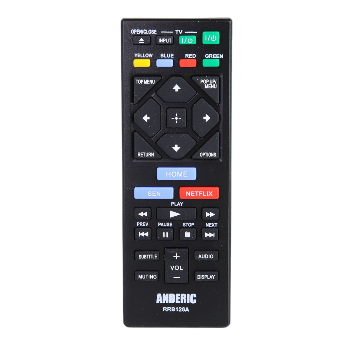 Sony RMT-VB201U Blu-ray Disc Remote Control - 1-493-123-12