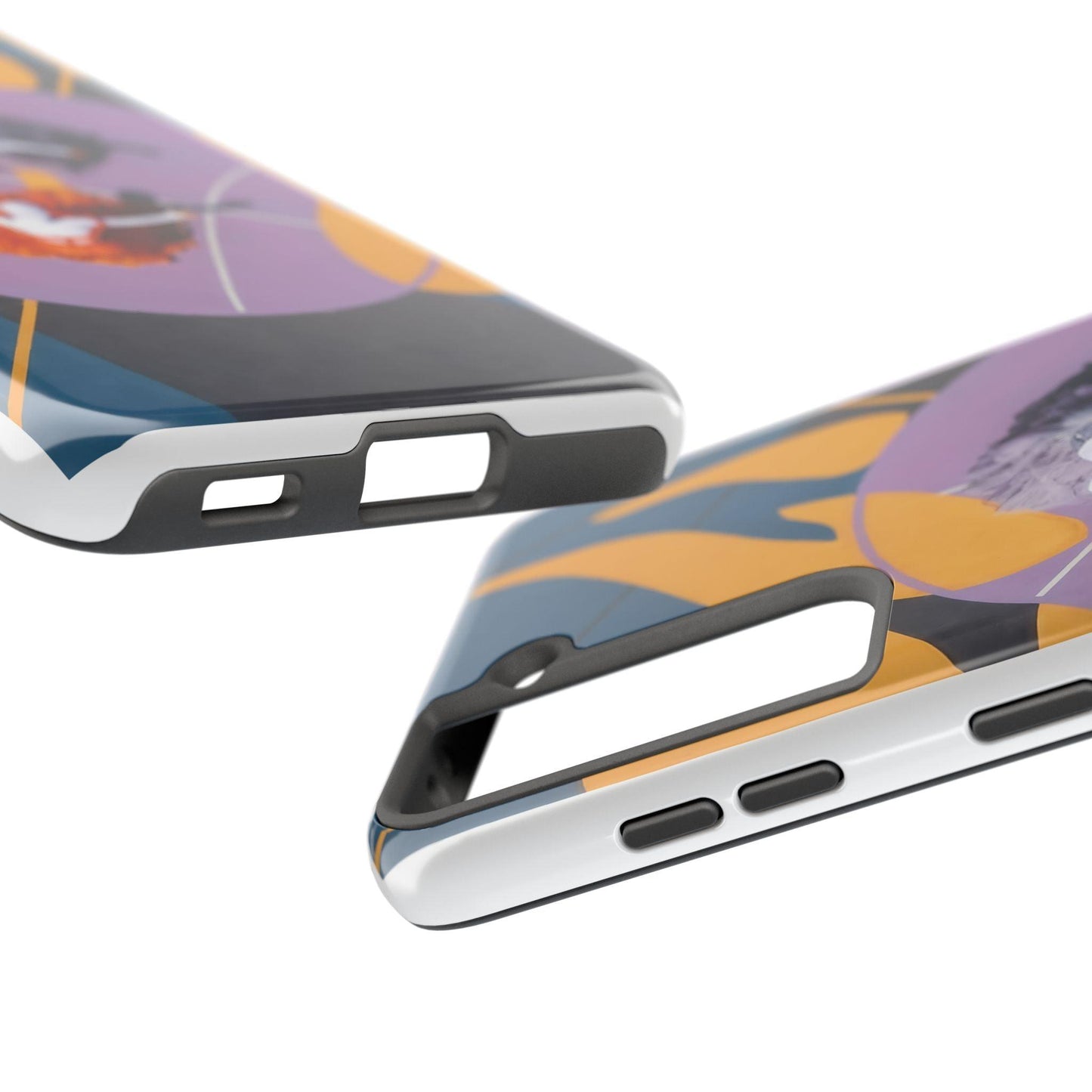Two Womens Play basket ball Tough Phone Cases