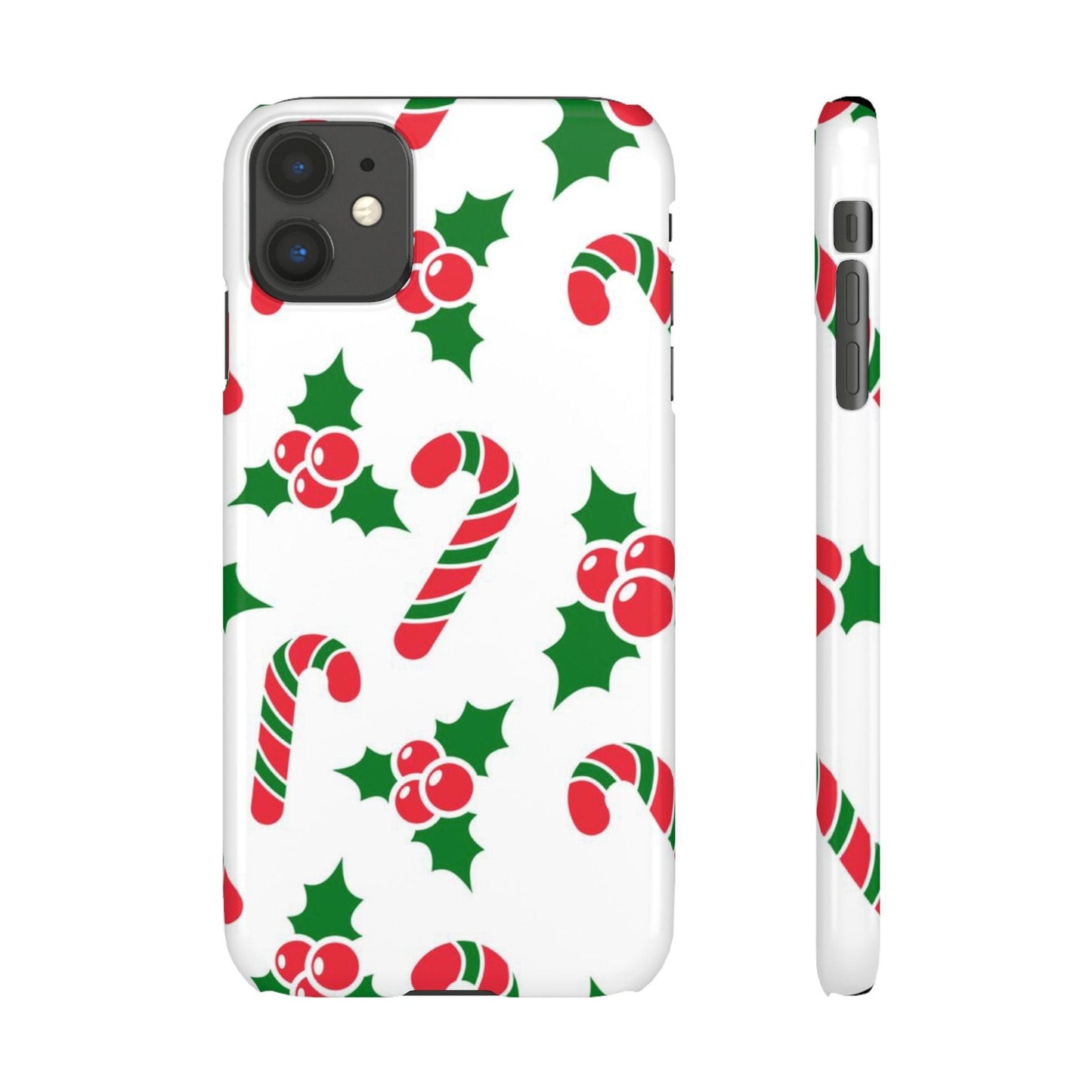 Custom iPhone Tough Phone Case – Christmas Santa Holiday Design, Festive Xmas Protection