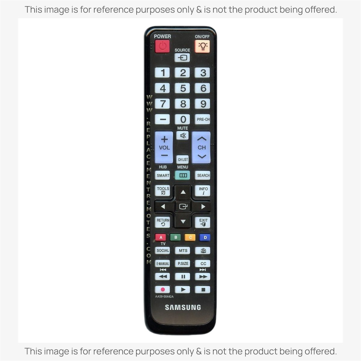 Samsung AA59-00442A TV Remote Control - AA5900442A