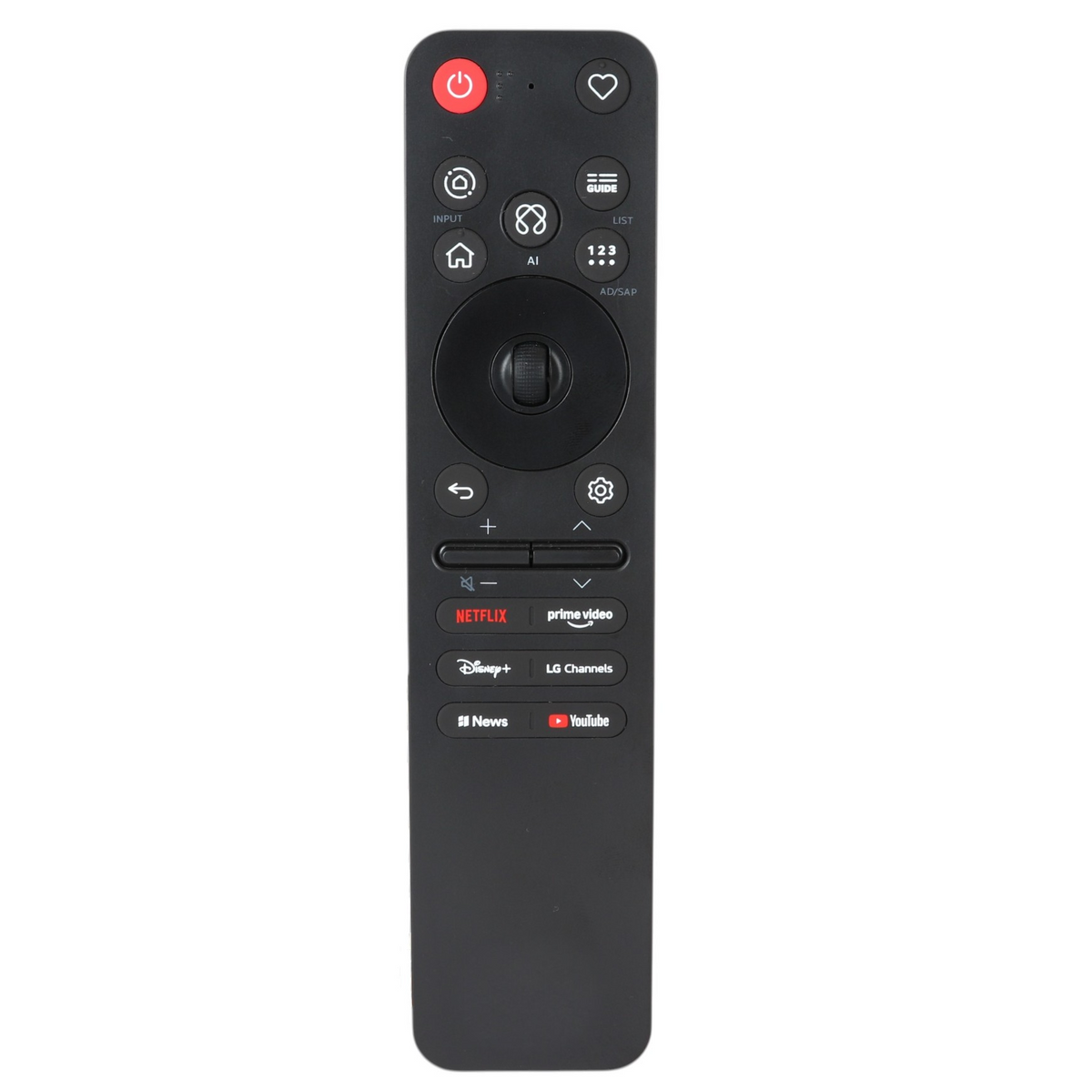 LG MR26GA Magic TV Remote Control with Voice, AI, Wand, shortcuts - AKB30087802