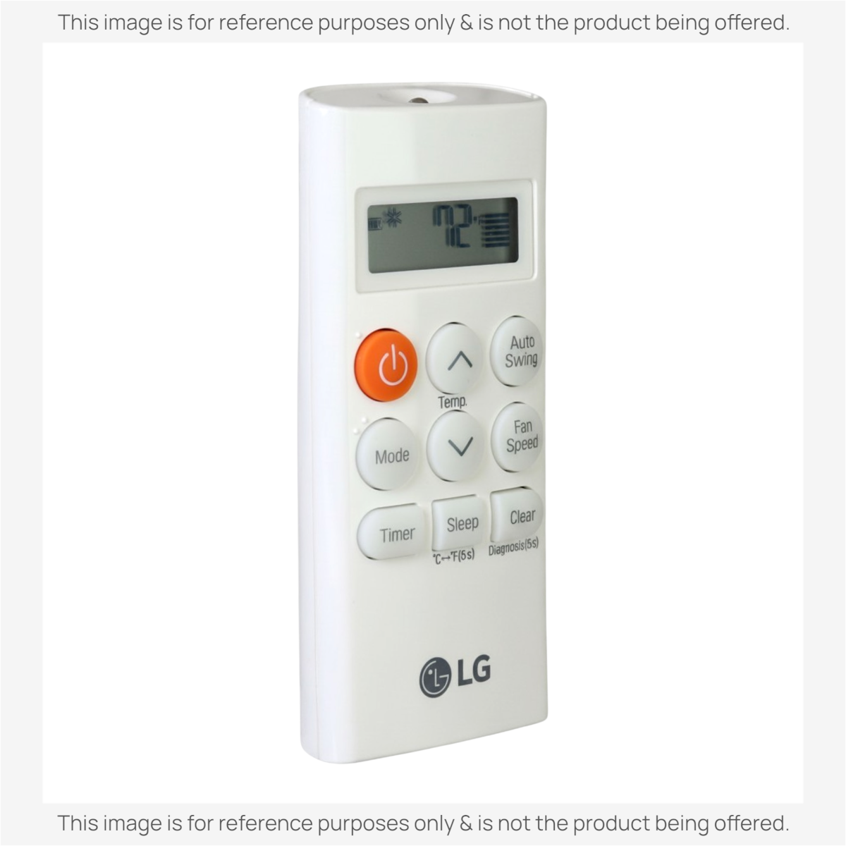 LG AKB73598010 Air Conditioner Remote Control