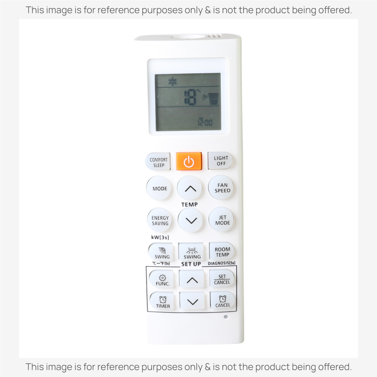 LG AKB75215401 Mini split Air Conditioner Remote Control - AKB75215401