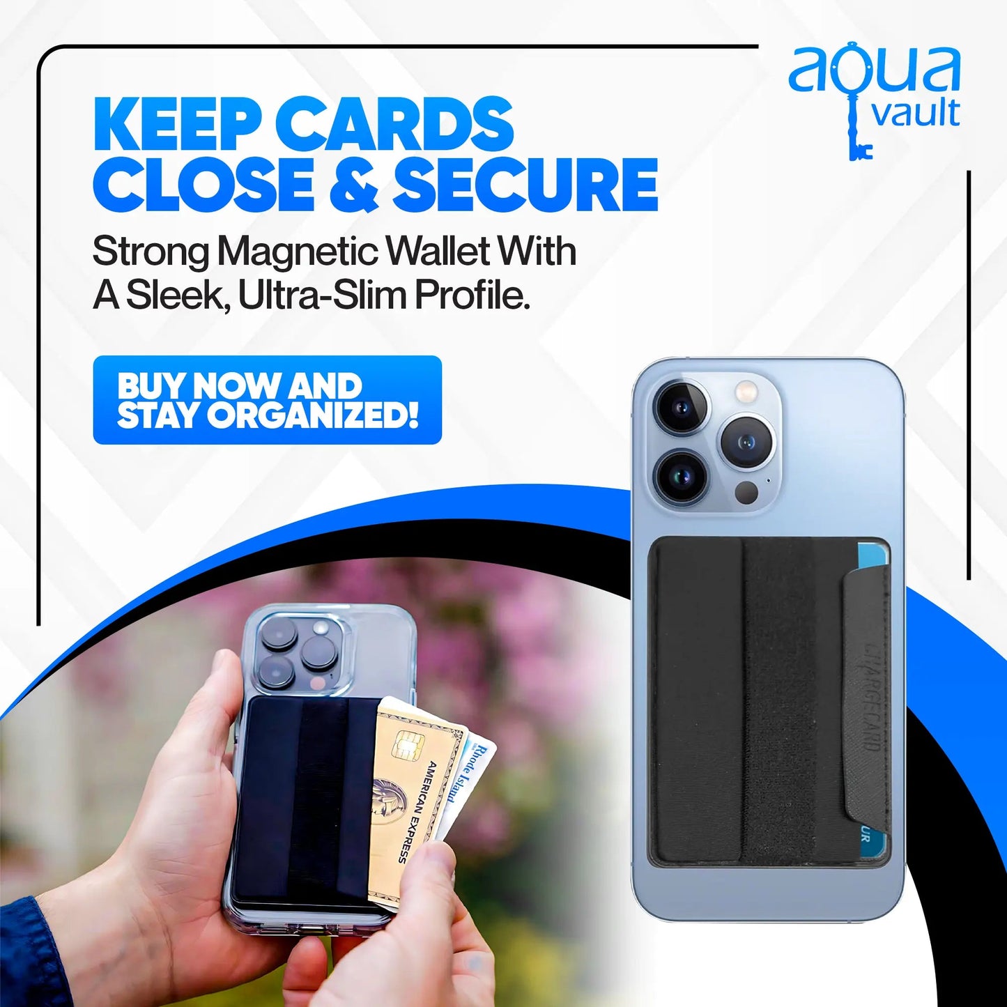 ClickGrip Magnetic Wallet