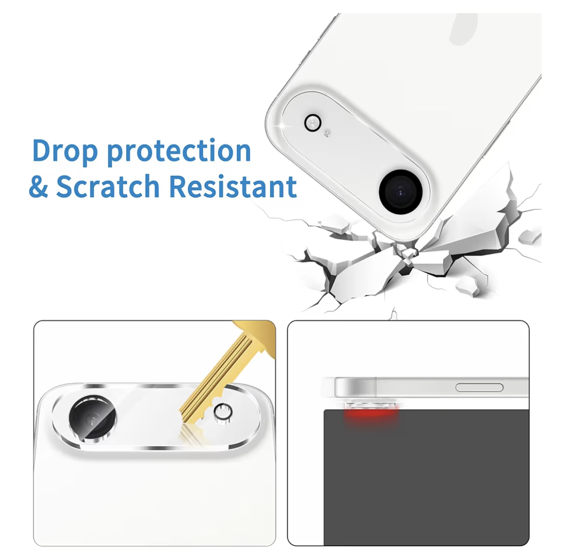 3-Pack Camera Lens Protector for iPhone Air – 9H Tempered Glass