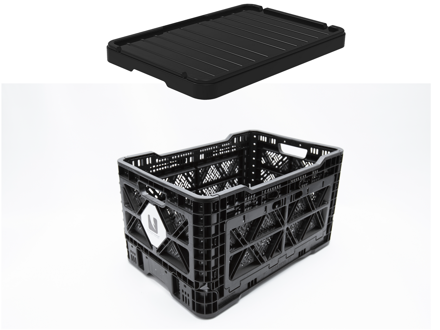 T-48 Crate with Lids  - (2-pack)