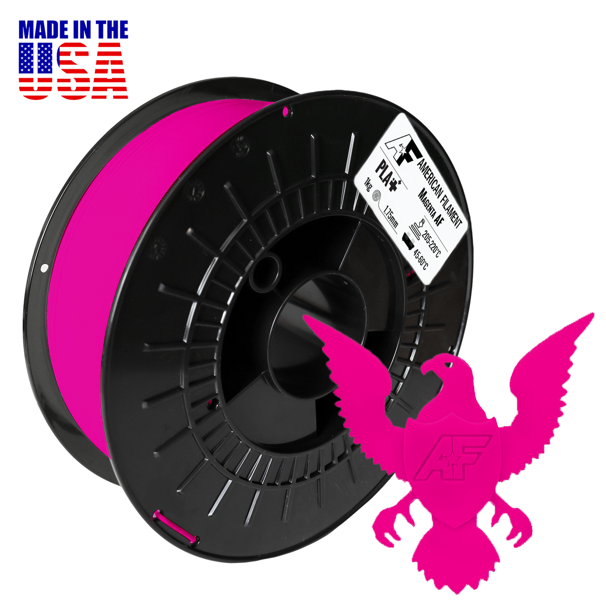 Magenta AF 1.75mm PLA+ Filament for Color Lithophanes – DigiDevice