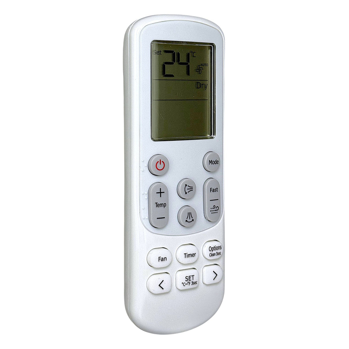 Anderic DB96-24901B / ARH5203 for Samsung Mini Split Air Conditioner Remote Control | Thermostatic with LCD screen - DB9624901B
