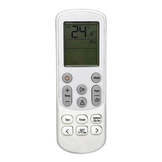 Anderic DB96-24901B / ARH5203 for Samsung Mini Split Air Conditioner Remote Control | Thermostatic with LCD screen - DB9624901B