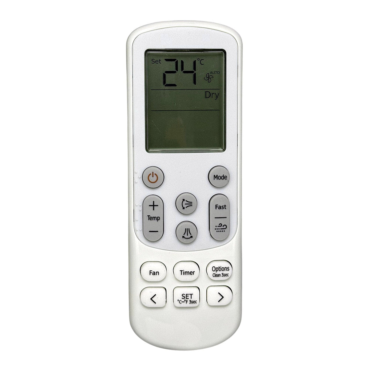 Samsung DB96-24901B / ARH5203 Air Conditioner Remote Control | Mini Split | LCD screen | Thermostatic - DB9624901B