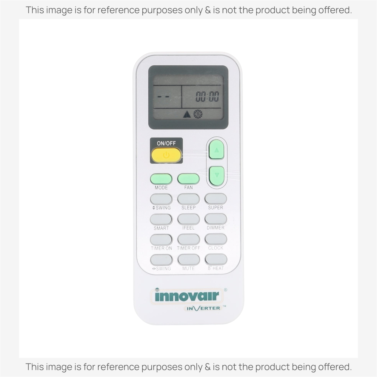 Innovair inverter DG11J1-72 Air Conditioner Remote Control - DG11J172