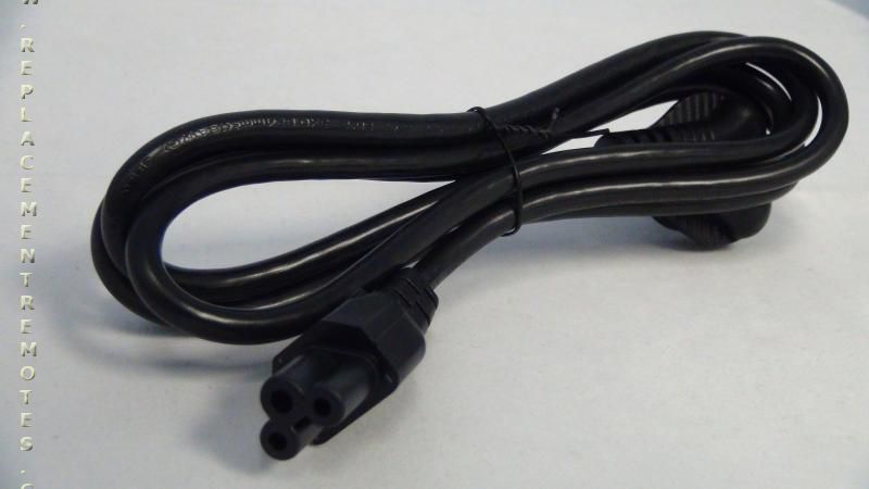 LG EAD62348802 TV Power Cord | 3-Prong | Right-Angle Male to Straight Female | 125V AC - EAD62348802