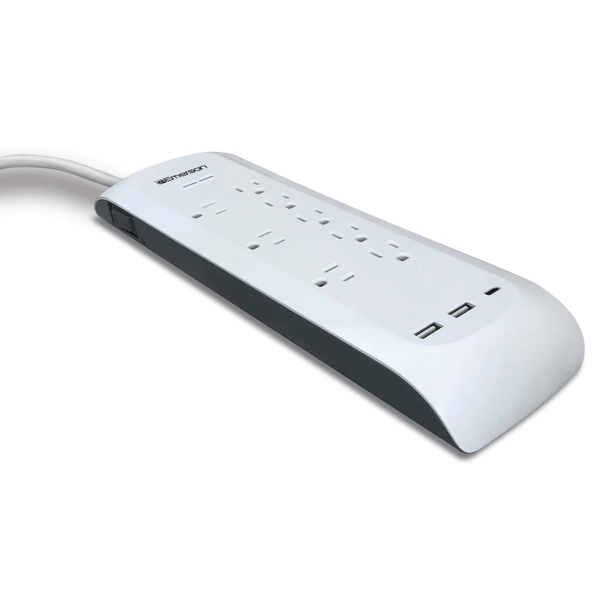 Emerson 11-in-1 Multi-Outlet Surge Protector Charging System