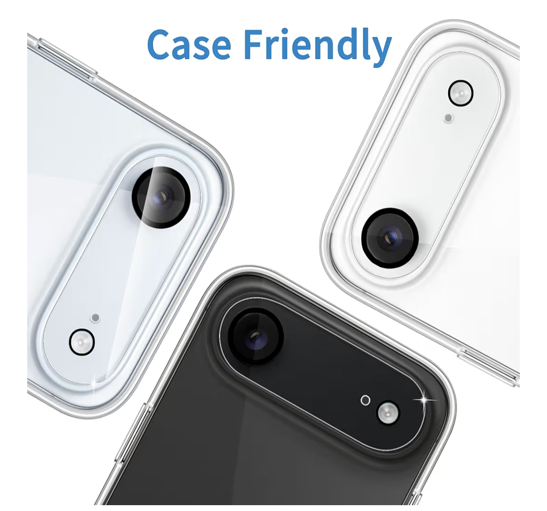 3-Pack Camera Lens Protector for iPhone Air – 9H Tempered Glass