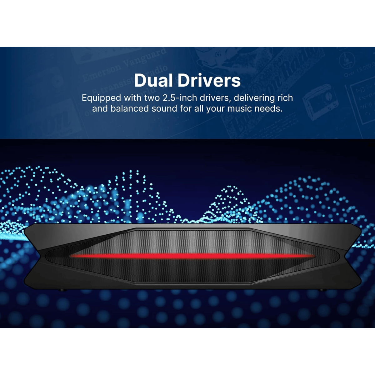 Emerson Mini Bluetooth Soundbar