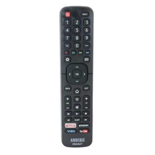 Anderic EN2A27 For Hisense and Sharp TV Remote Control