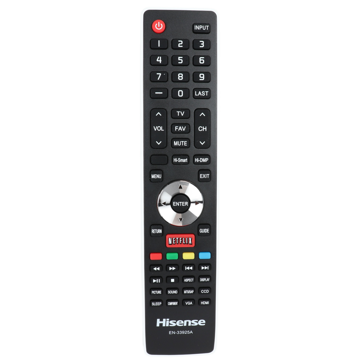 Hisense EN33925A TV Remote Control