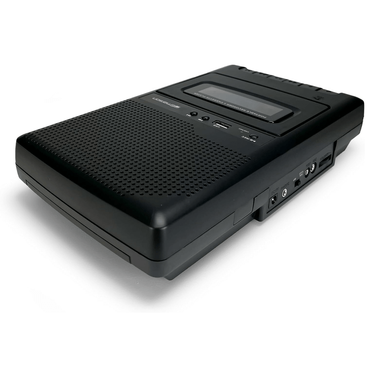 Emerson Portable Cassette Player and Recorder w Digital Conversion and Mic Input