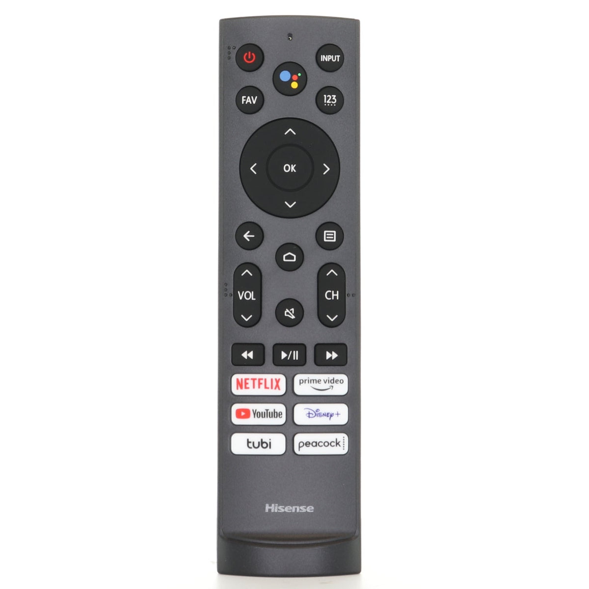 Hisense ERF3A90 Android Voice TV Remote Control for 4K Uled TVs - 285458