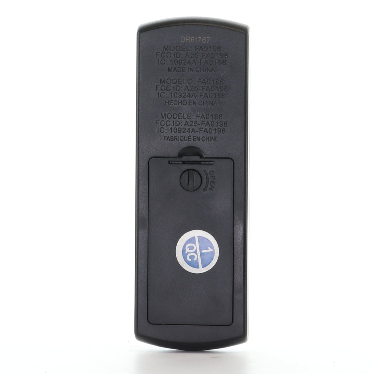 Harbor Breeze FA0198 Ceiling Fan Remote Control | Arbormere 60-in  | 4L000016210, A25-FA0198A