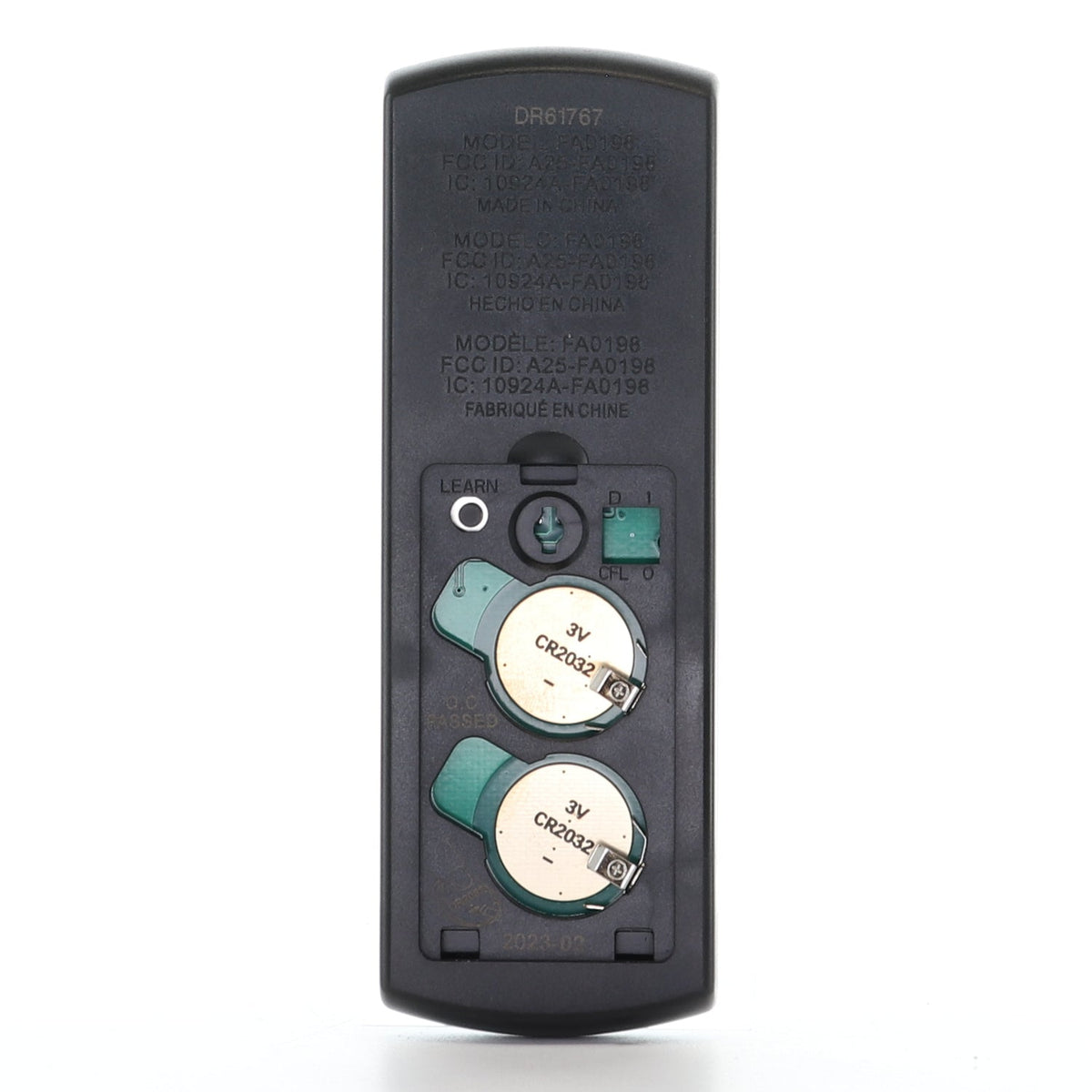 Harbor Breeze FA0198 Ceiling Fan Remote Control | Arbormere 60-in  | 4L000016210, A25-FA0198A