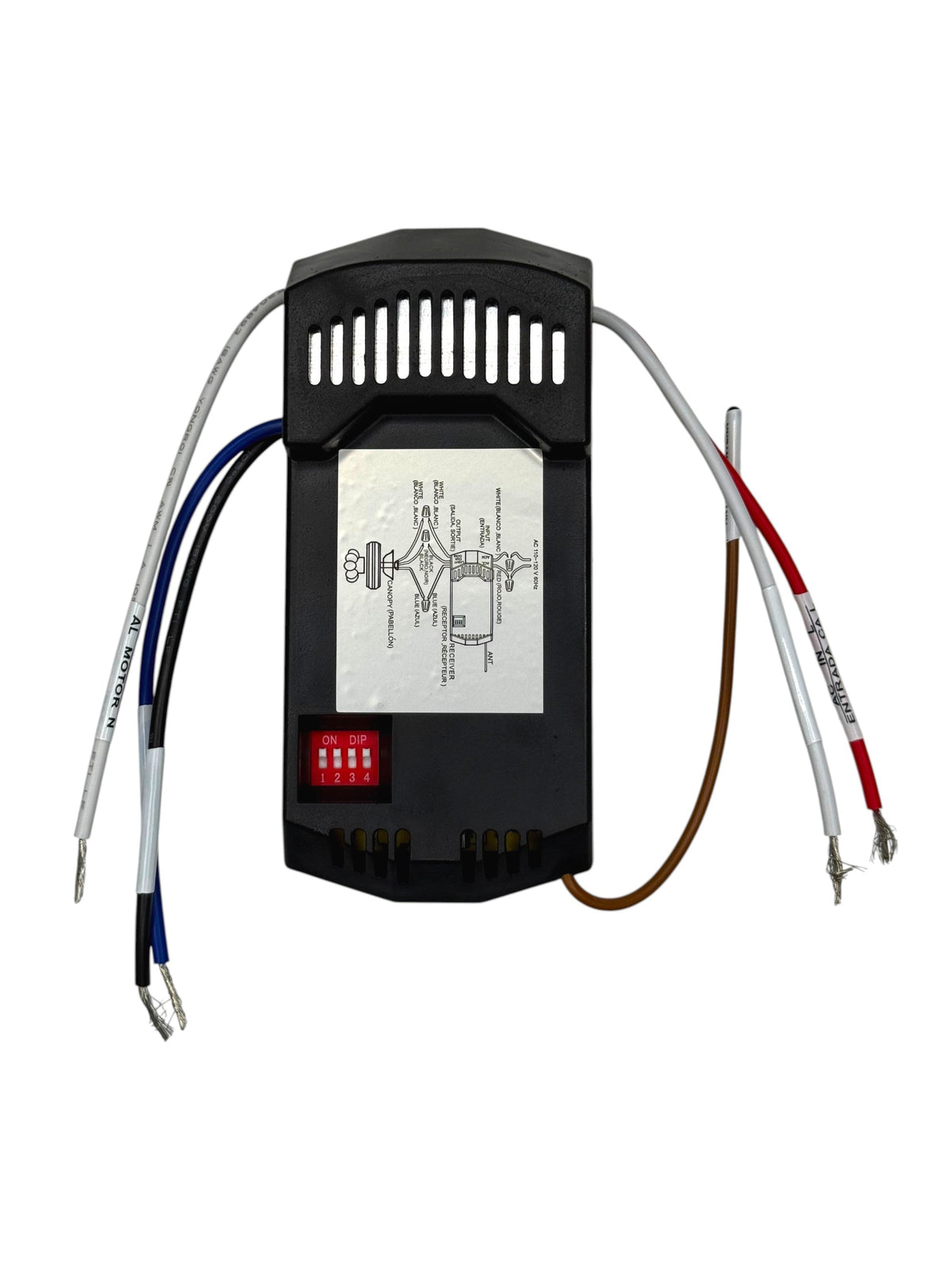 Hampton Bay 3-Speed Universal Ceiling Fan Thermostatic Remote Control Kit with LCD Display