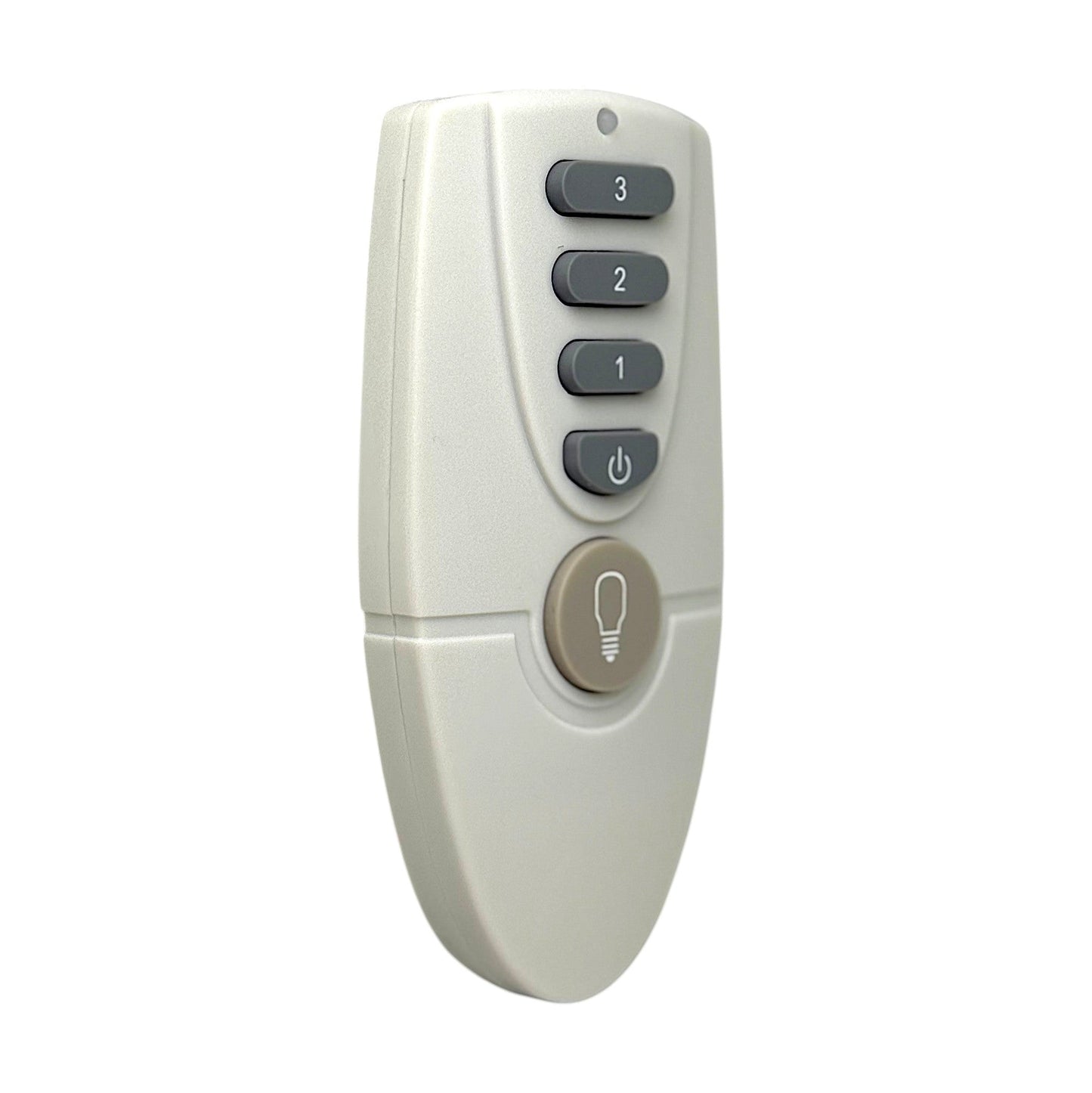 Anderic FAN51TW Replacement Ceiling Fan Remote Control for Hampton Bay and others - FAN-51T - White
