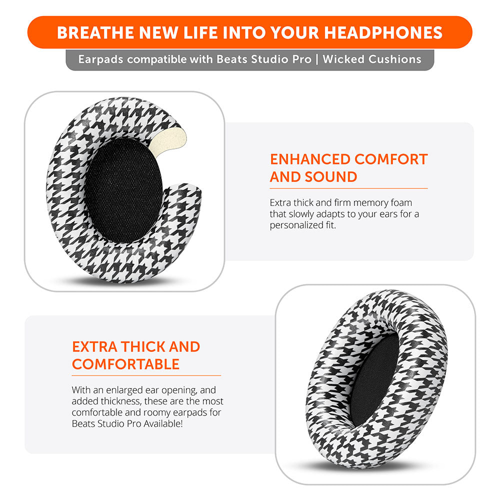 Beats Studio Pro Earpads by Wicked Cushions