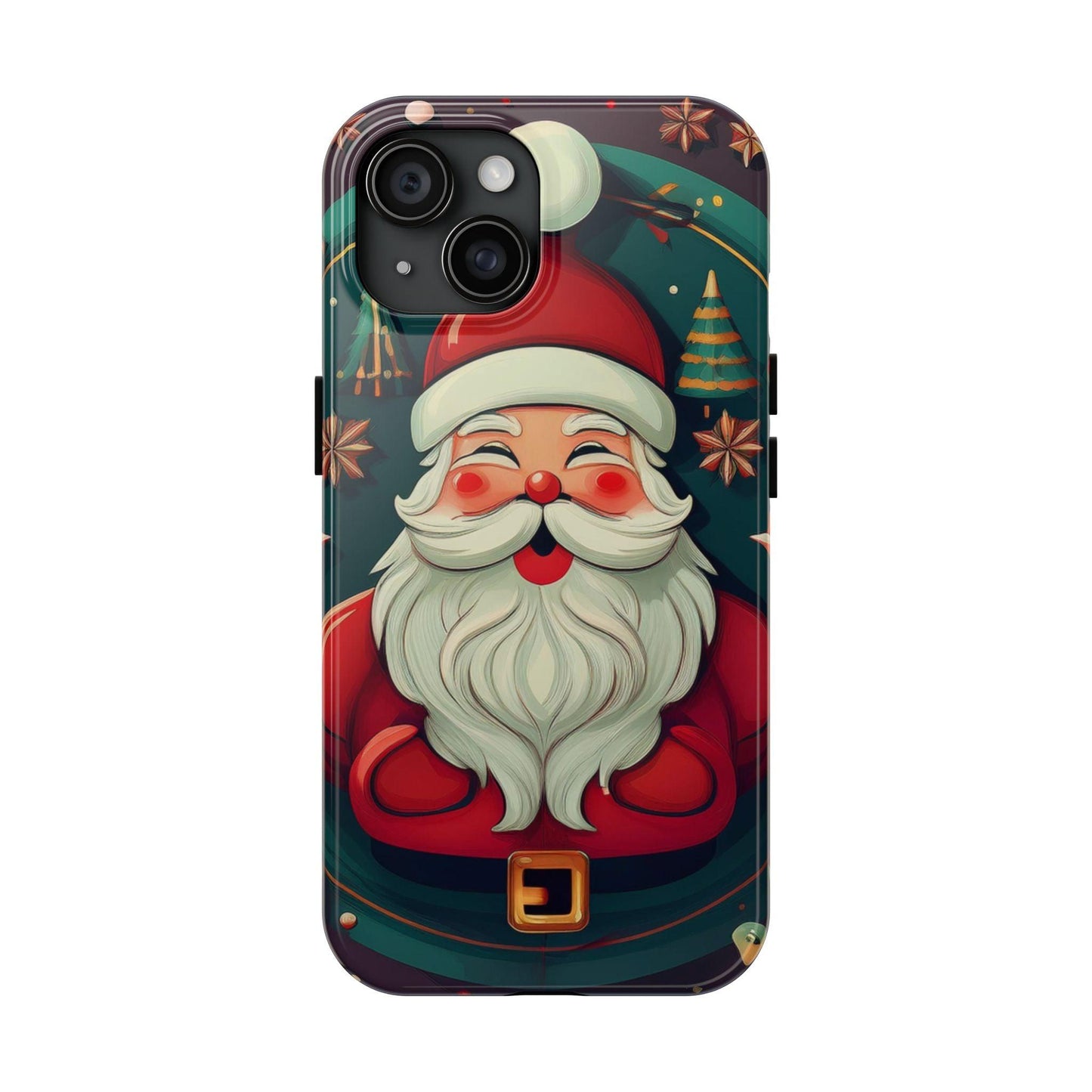 Red Santa Spread Love Tough Phone Cases
