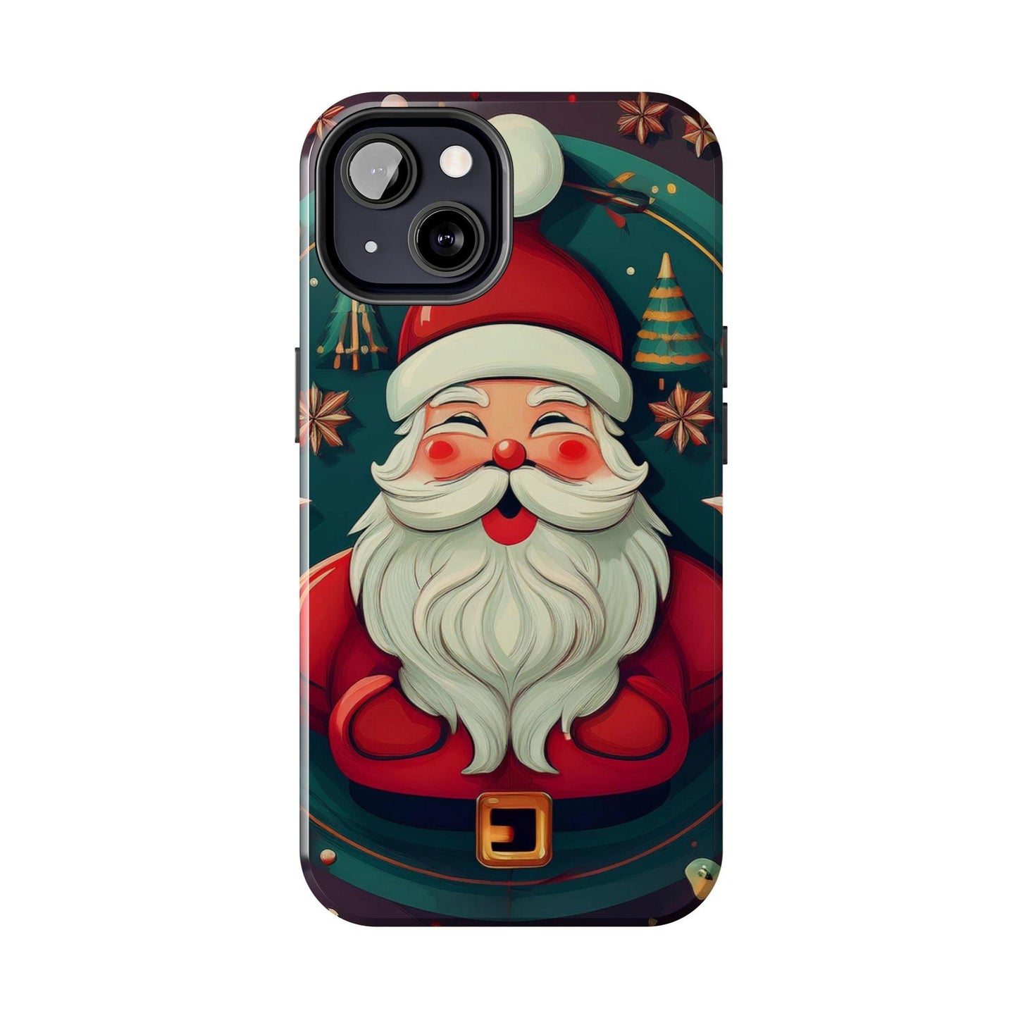 Red Santa Spread Love Tough Phone Cases