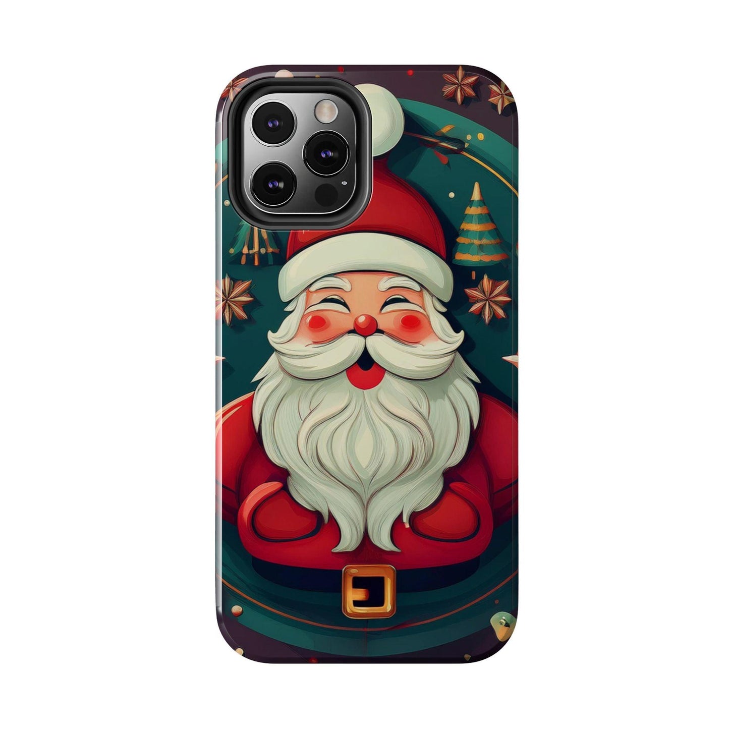 Red Santa Spread Love Tough Phone Cases