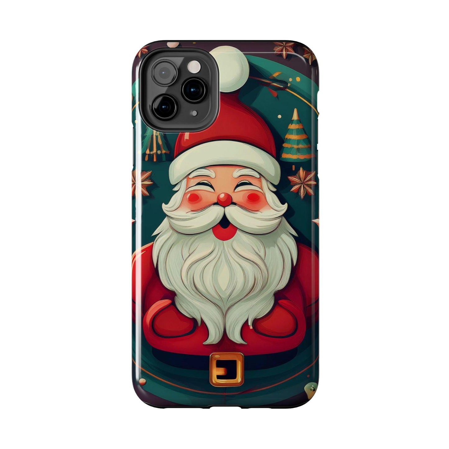 Red Santa Spread Love Tough Phone Cases