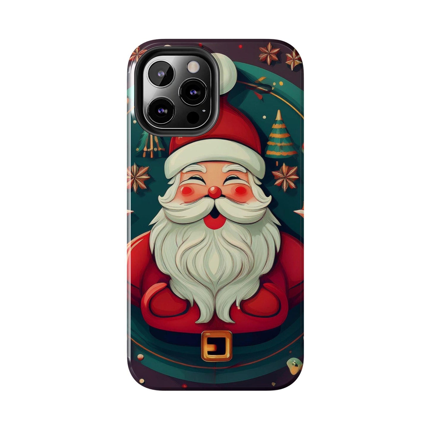 Red Santa Spread Love Tough Phone Cases
