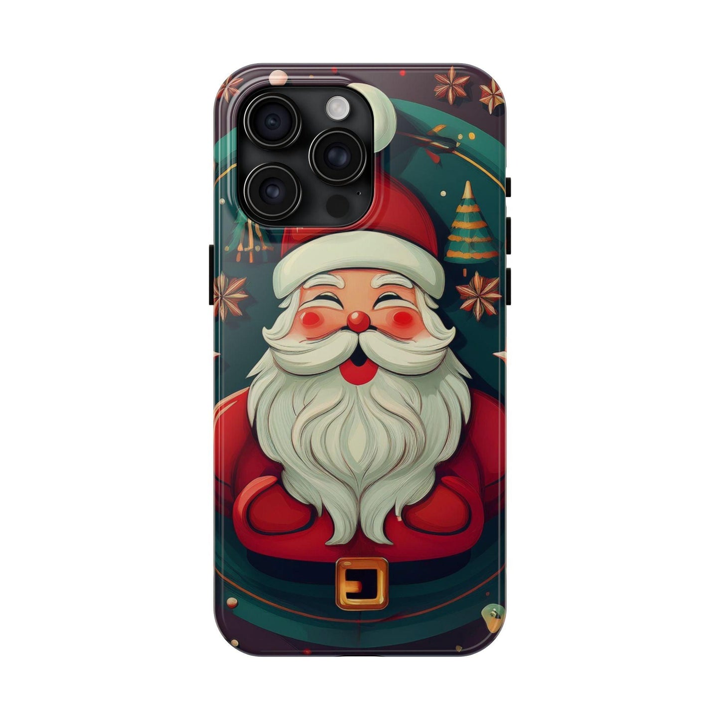 Red Santa Spread Love Tough Phone Cases