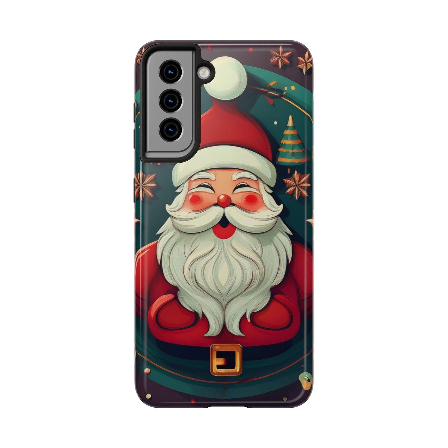 Samsung Red Santa Spread Love Tough Phone Case – Durable Protection, Festive Design, Holiday Cheer