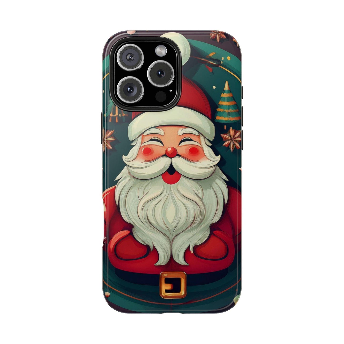 Red Santa Spread Love Tough Phone Cases