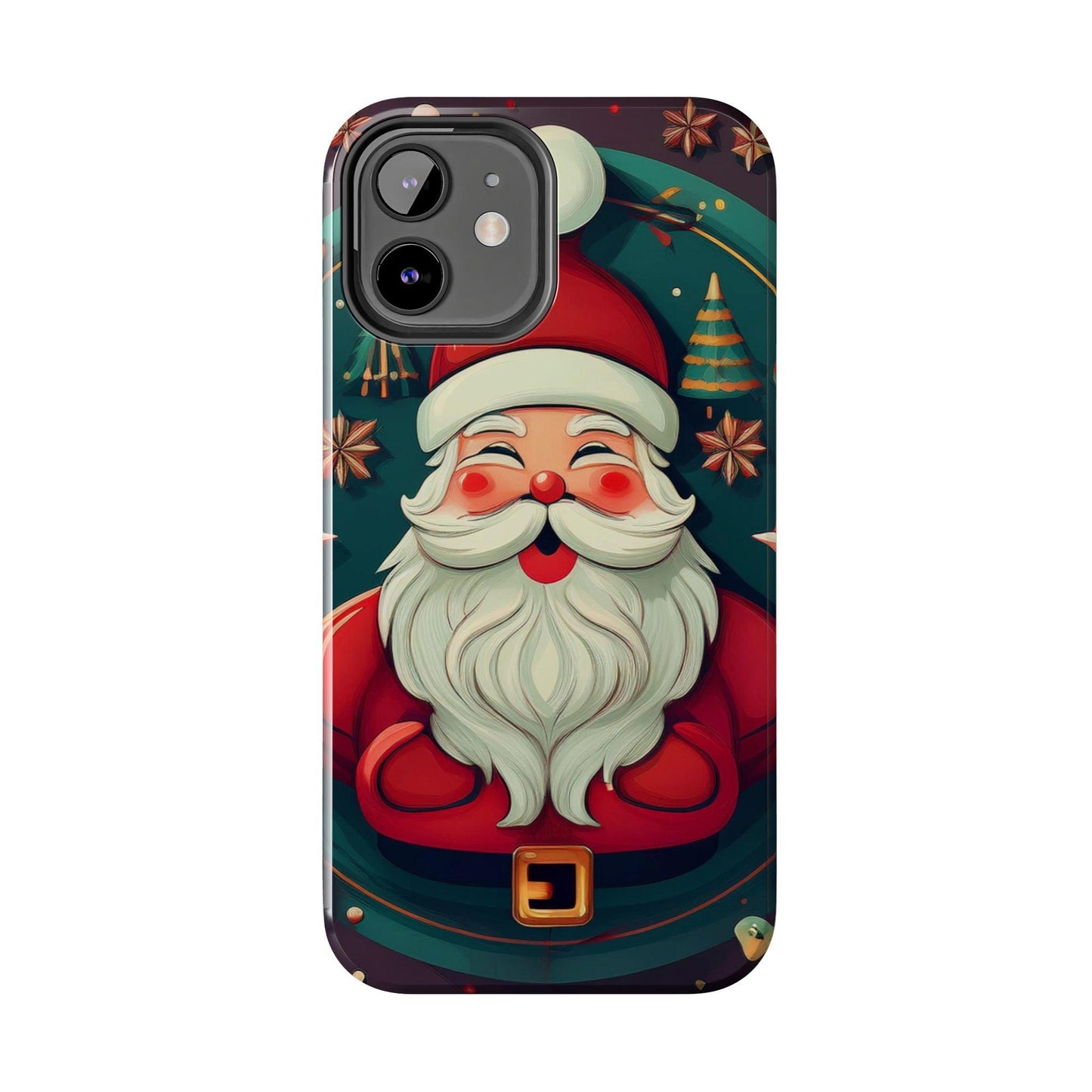 Red Santa Spread Love Tough Phone Cases
